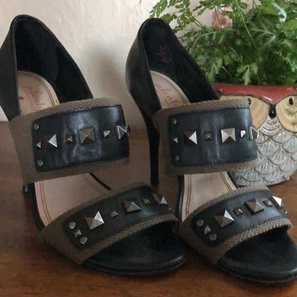 Plenty by Tracy Reese studded heels